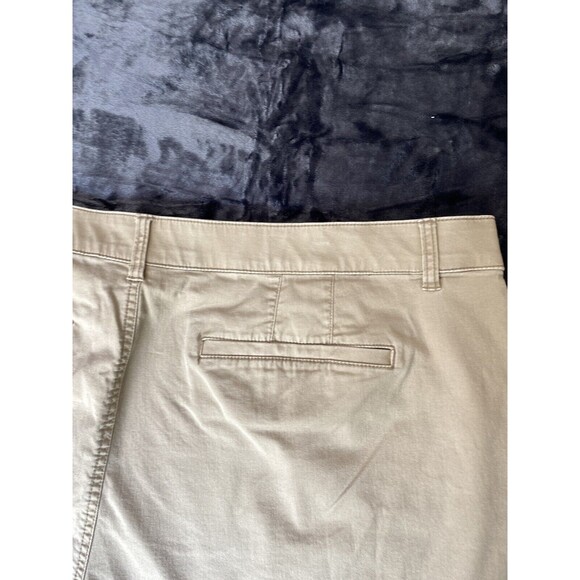 Lane Bryant Shorts Womens Plus Size 28 Chino High Rise Stretch Khaki - Picture 8 of 10